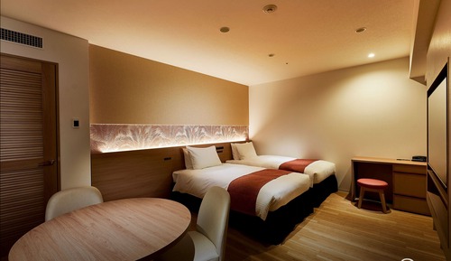 Chambre avec lits jumeaux, non-fumeurs (Residential, Single Use)