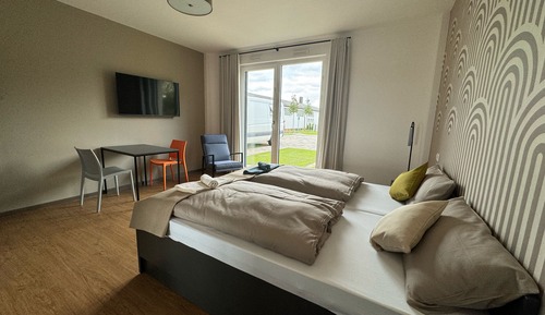 Studio Deluxe, patio, rez-de-chaussée