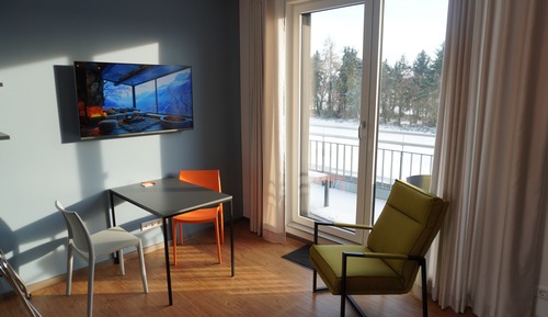 Studio Supérieur, balcon