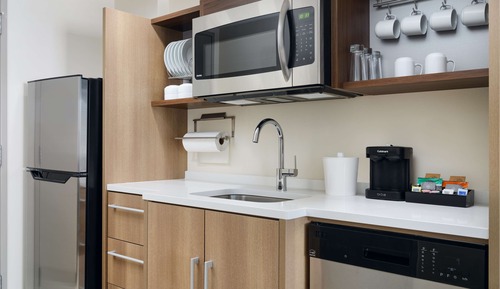 Suite Studio, 2 grands lits, accessible aux personnes à mobilité réduite, baignoire