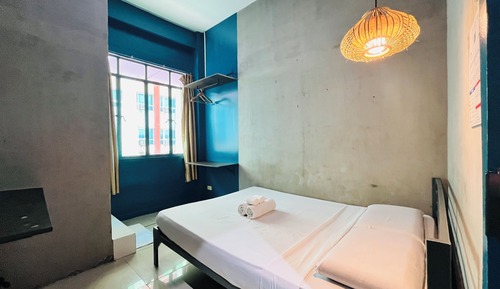 Habitación económica doble, baño privado
