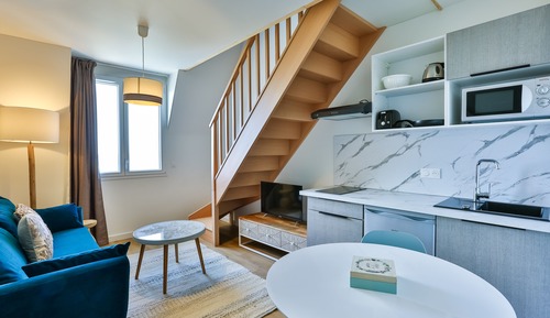 Appartement, 1 chambre, vue mer, en mezzanine (sans balcon)