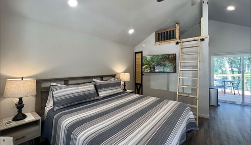 Cabane Confort, 1 chambre, balcon, vue fleuve