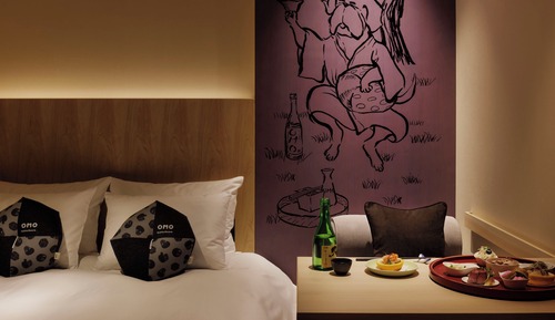 Chambre Double, 1 grand lit, non-fumeurs, vue ville