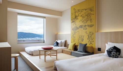 Chambre avec lits jumeaux, 2 chambres, non-fumeurs, vue ville