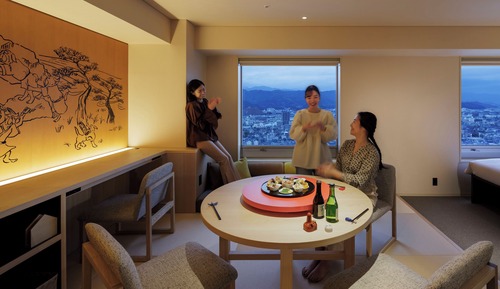 Chambre Signature, 3 chambres, non-fumeurs, vue ville