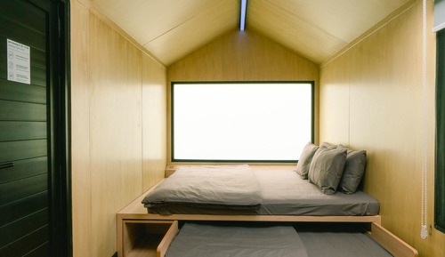 Cabane, 2 chambres