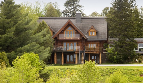 Chalet Supérieur, plusieurs lits, non-fumeurs, terrasse (La Maison en Bois Rond)