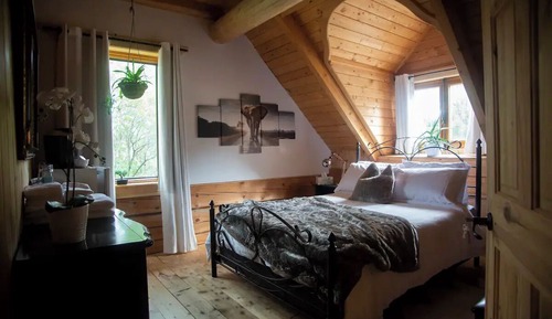 Chambre Deluxe, 1 grand lit, non-fumeurs (Vue Boisée)