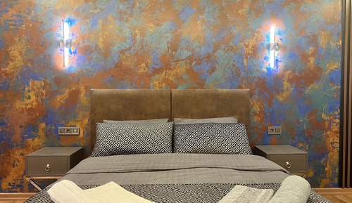 Chambre Exclusive, 1 lit double, non-fumeurs, vue jardin
