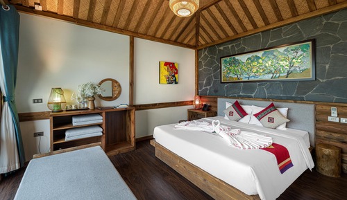 Chambre Deluxe, 1 chambre, baignoire, côté montagne
