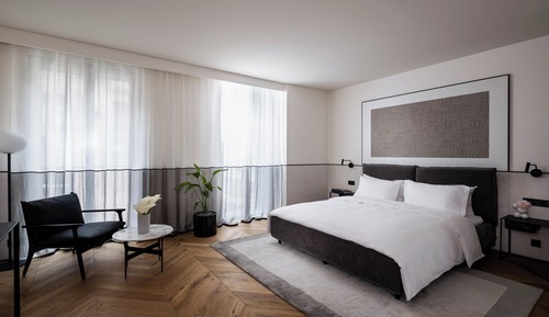 Chambre, 1 très grand lit