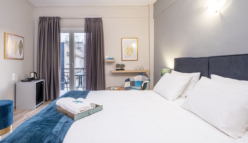 Chambre Triple, vue ville