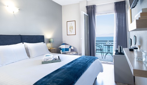 Chambre Standard Double ou avec lits jumeaux, vue mer