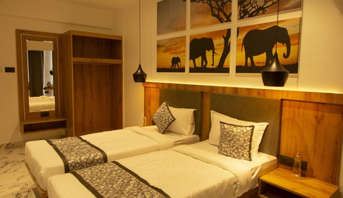 Chambre Deluxe avec lits jumeaux