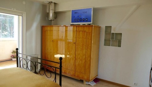 Chambre Double, 1 grand lit, non-fumeurs (Dining Area)