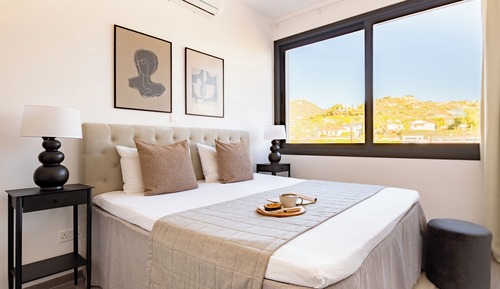 Appartement, 2 chambres, balcon, vue ville
