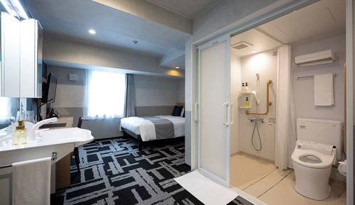 Chambre Double Confort, accessible aux personnes à mobilité réduite
