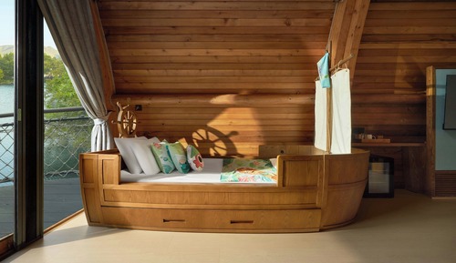 Chambre Familiale, vue lac