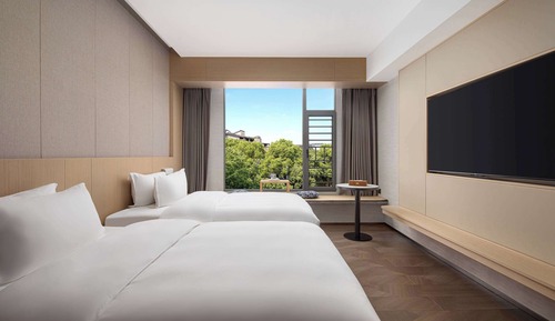 Chambre Deluxe, 2 lits une place, non-fumeurs