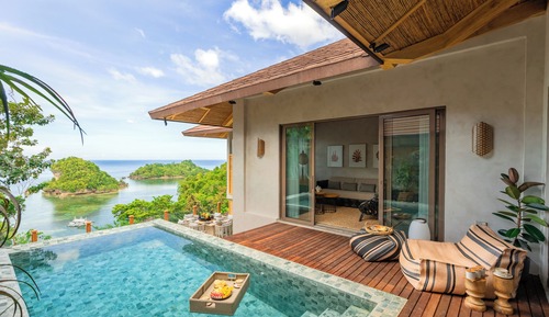 Villa, vue océan