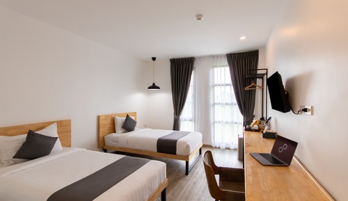 Chambre avec lits jumeaux