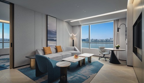 Suite, 1 chambre, vue fleuve (Living Area)