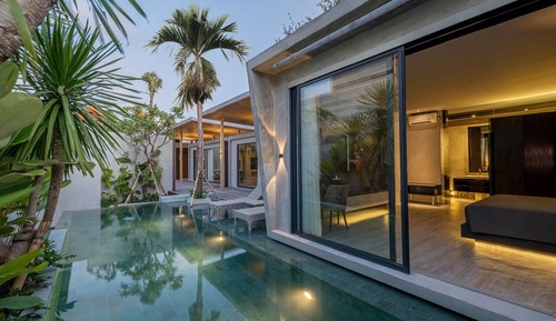 Villa Luxe, 1 chambre, non-fumeurs, vue piscine