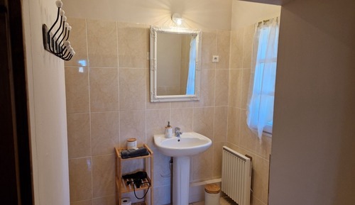 Chambre Double, salle de bains privée, vue jardin