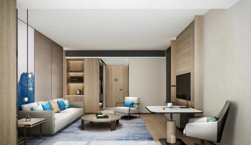 Suite, 1 très grand lit, vue jardin