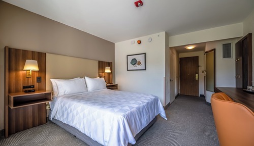 Chambre Standard, 1 lit double, accessible aux personnes à mobilité réduite