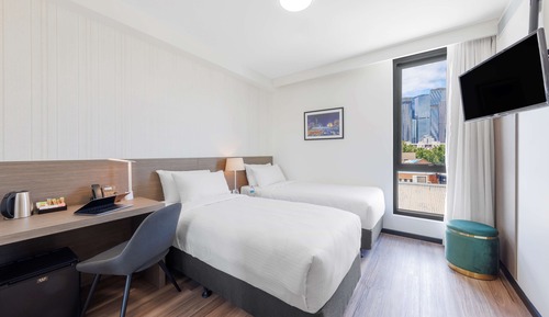 Chambre Exécutive, 2 lits une place, non-fumeurs