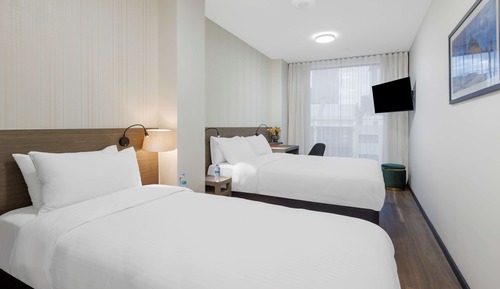 Chambre Exécutive, plusieurs lits, non-fumeurs, vue ville