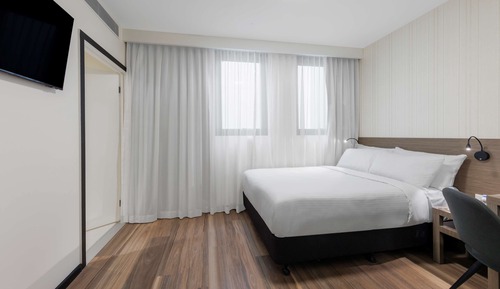 Chambre Standard, 1 lit double, accessible aux personnes à mobilité réduite, non-fumeurs