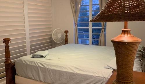 Appartement Deluxe, 1 très grand lit et 1 canapé-lit, terrasse, vue océan