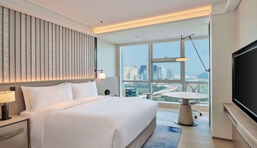 Chambre, 1 très grand lit