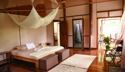 Chambre Familiale, 2 chambres, vue jardin, dans la tour