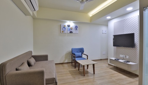 Chambre Familiale, non-fumeurs, vue jardin