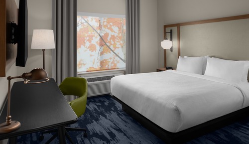 Chambre Standard, 1 très grand lit (Mobility Accessible, Roll-In Shower)