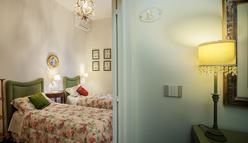 Chambre Double ou avec lits jumeaux, salle de bains attenante