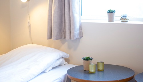 Chambre Simple, 1 lit une place, accessible aux personnes à mobilité réduite