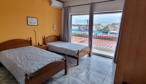 Chambre avec lits jumeaux, 2 lits une place