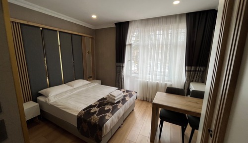 Chambre Double Standard, 1 lit double, non-fumeurs, vue ville