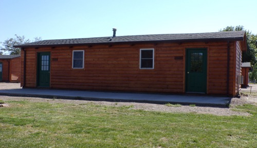 Cabane Standard, 2 grands lits, coin cuisine