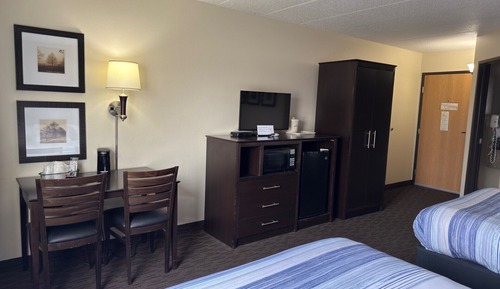 Chambre, 2 grands lits, accessible aux personnes à mobilité réduite, non-fumeurs