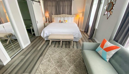 Chambre Luxe, 1 très grand lit, accessible aux personnes à mobilité réduite