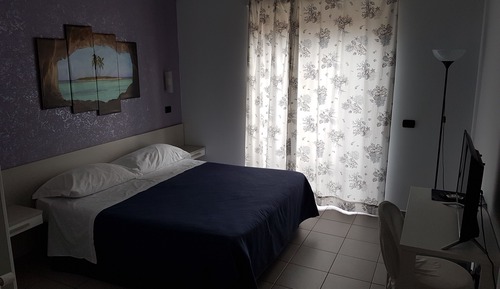 Chambre Quadruple, vue mer