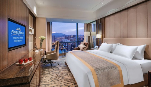 Chambre Deluxe, 1 très grand lit, fumeurs