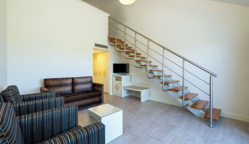 Chambre Standard, vue partielle sur la mer