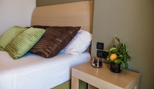 Chambre Double ou avec lits jumeaux, accessible aux personnes à mobilité réduite
